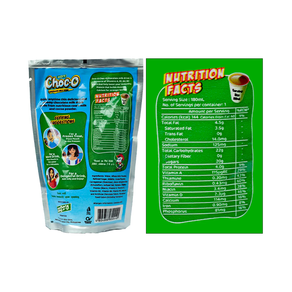 Zest-O Choco 180ml - Image 3