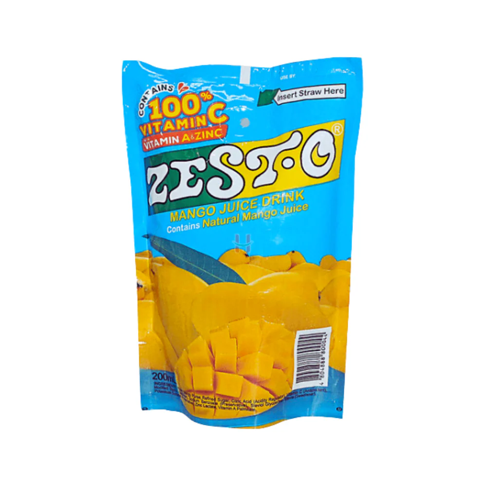 Zest-O Juice Drink Mango 200ml x 10's - Image 2