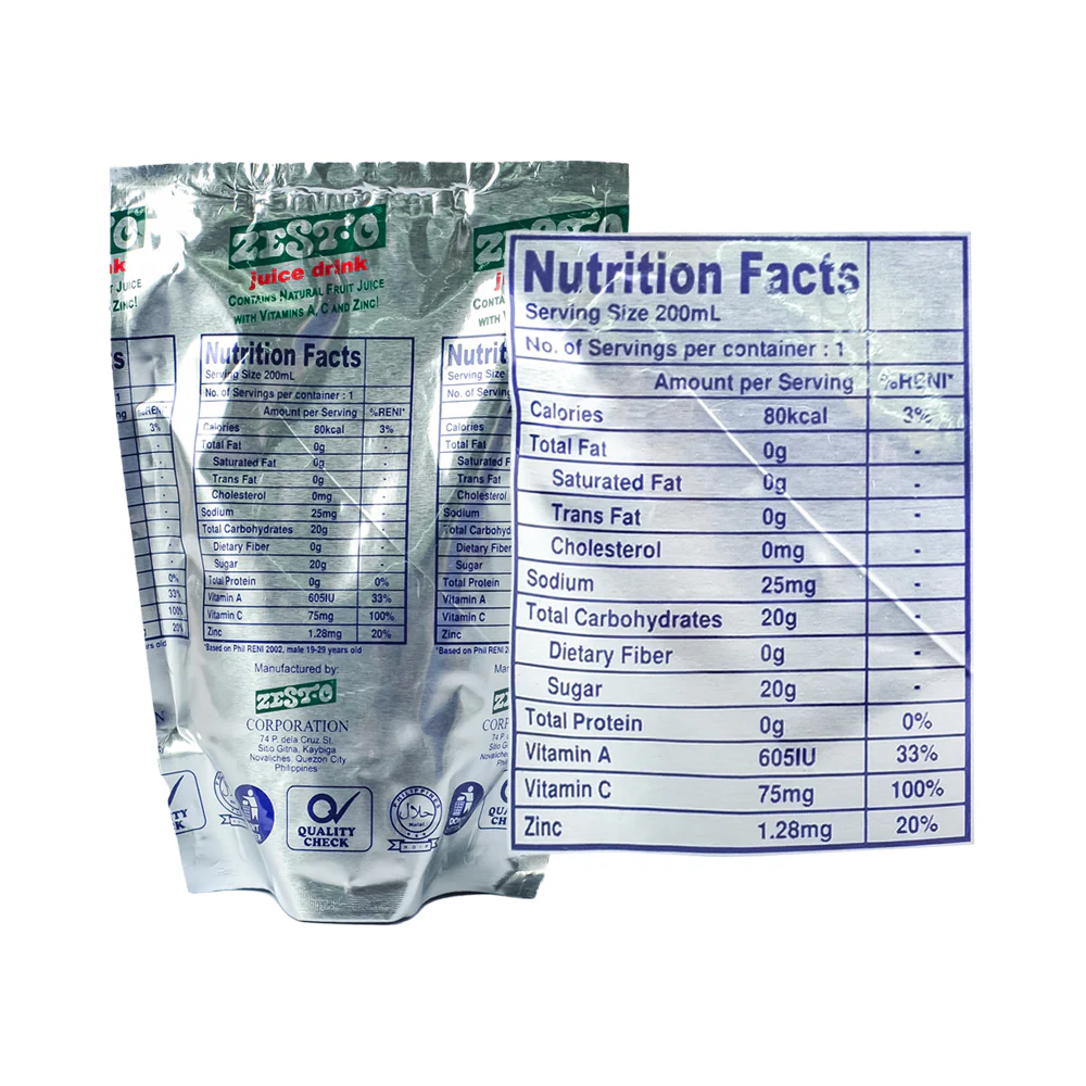 Zest-O Juice Drink Pineapple 200ml - Image 3