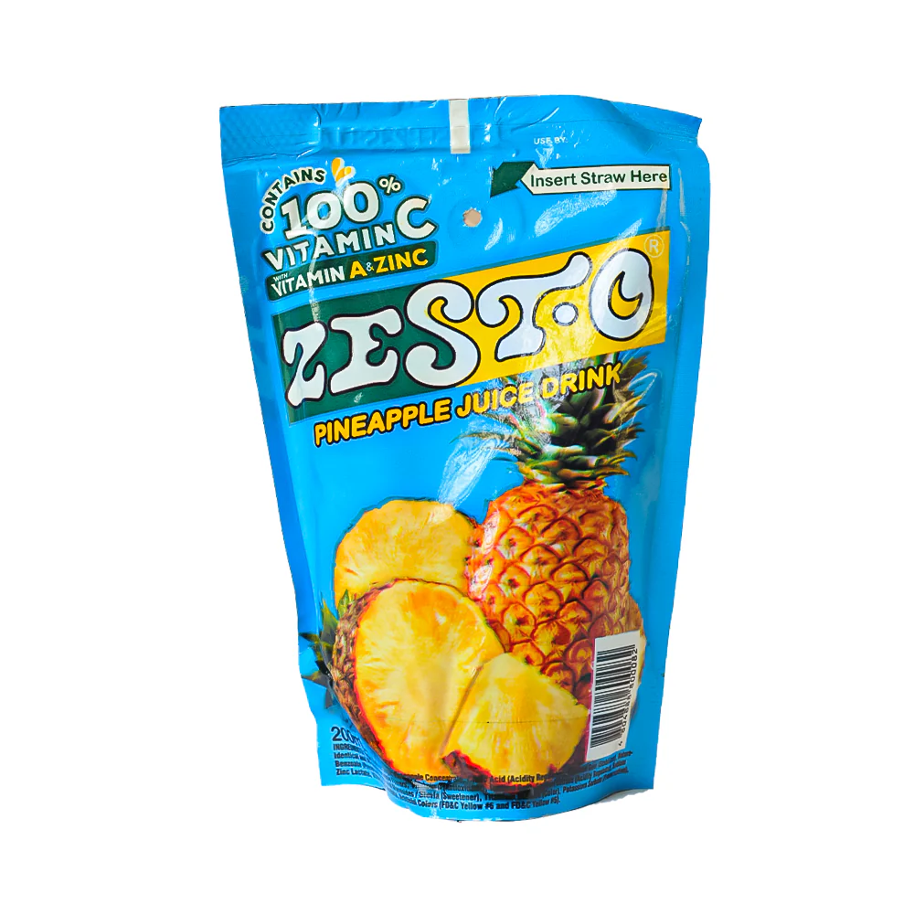 Zest-O Juice Drink Pineapple 200ml x 10's - Image 2
