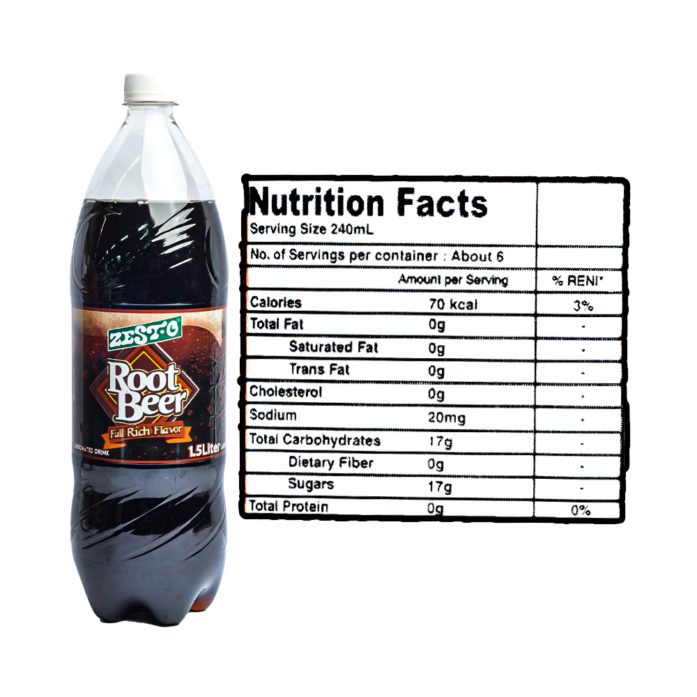 Zest-O Root Beer 1.5L - Image 2