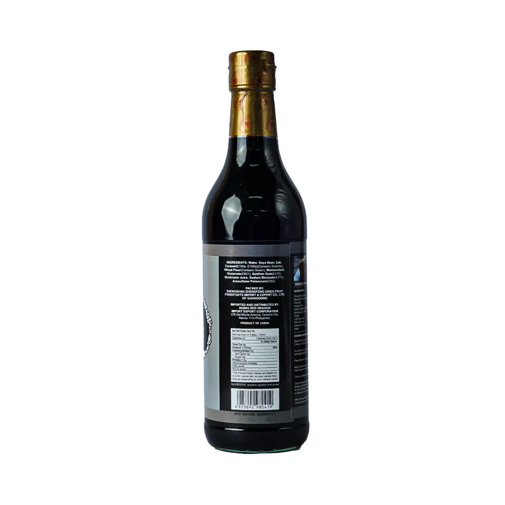 Zheng Feng Mushroom Dark Soy Sauce 500ml - Image 2