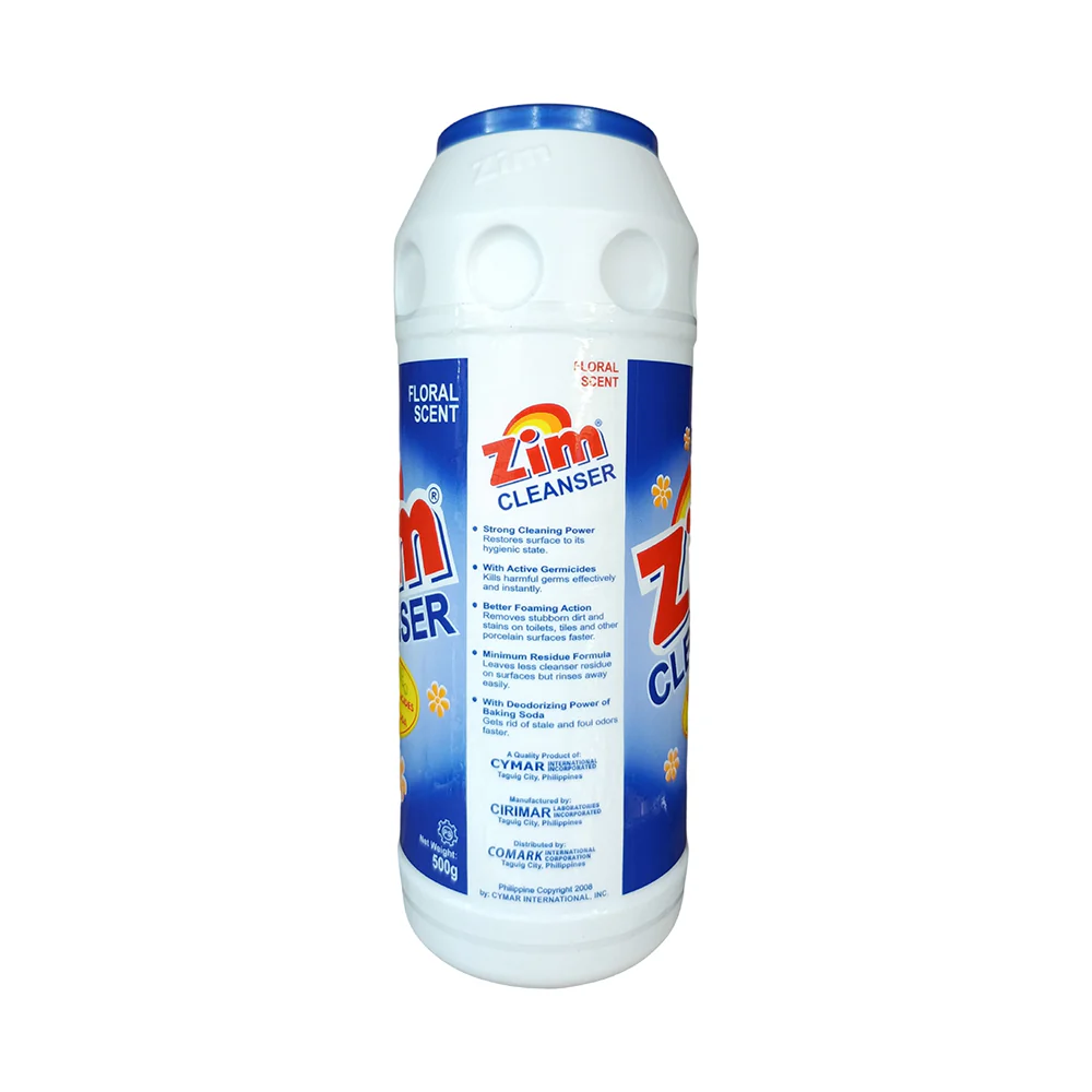 Zim Powder Cleanser Can Floral 500g - Image 2