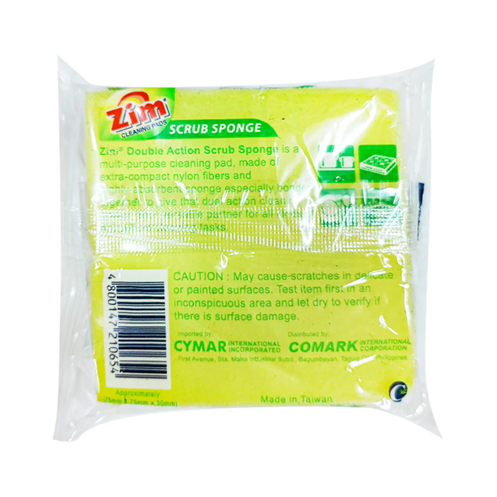 Zim Scouring Pad With Sponge Junior - Image 2