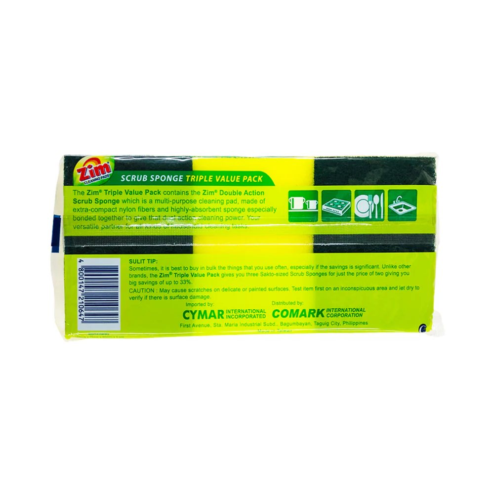 Zim Triple Value Pack 75 x 100 x 30mm - Image 2