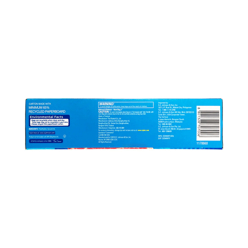 Ziploc Grip 'n Seal Freezer Quart - Image 2