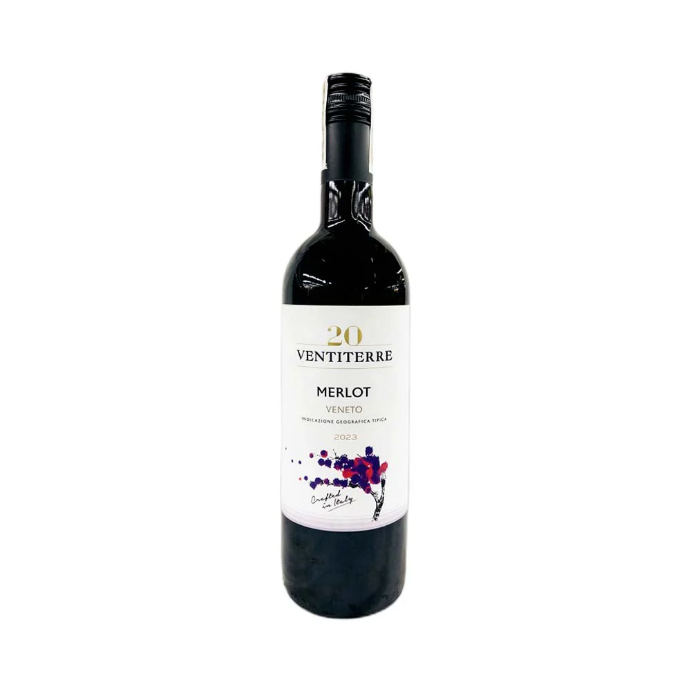 Zonin Ventiterre Merlot Red Wine 750ml - Image 2
