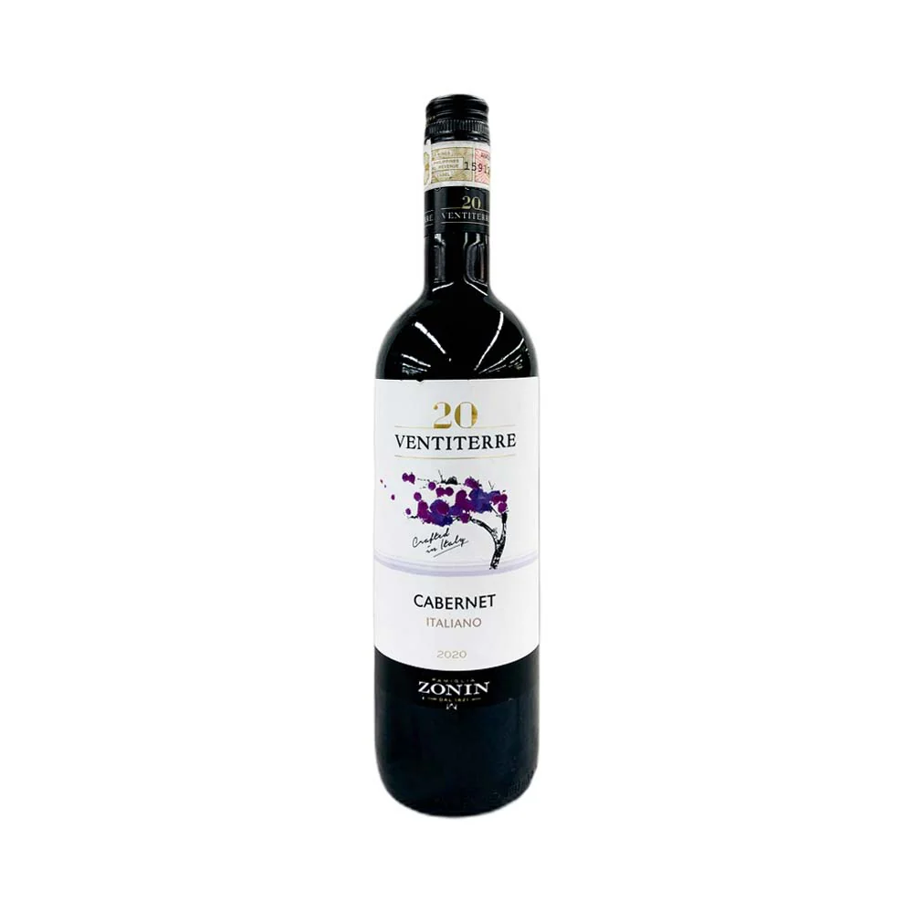 Zonin Wine Cabernet Italiano Red Wine 750ml - Image 2