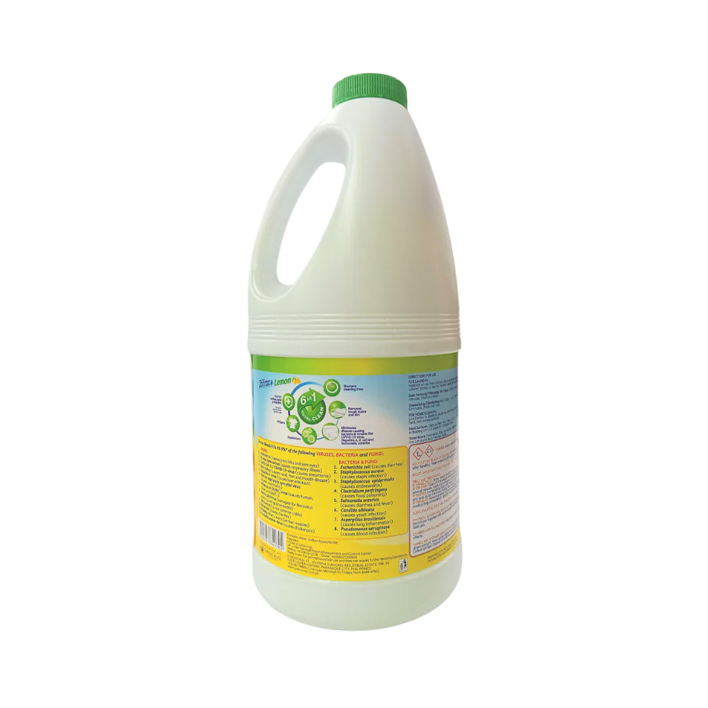 Zonrox Bleach Lemon 1/2 Gallon - Image 2